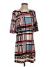 BCBGMAXAZRIA Plaid Gray Casual Dress Size S - photo 1