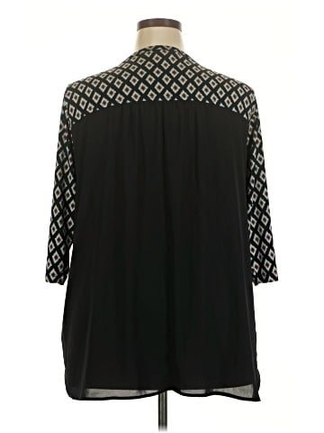 Karen Kane 3/4 Sleeve Blouse (view 2)