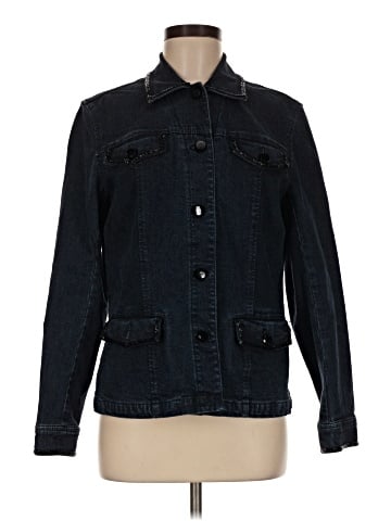Jones New York Signature Denim Jacket (view 1)