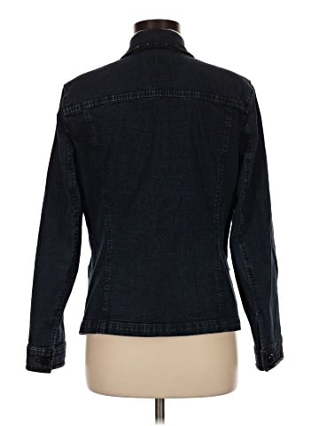 Jones New York Signature Denim Jacket (view 2)