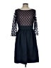 Eliza J 100% Polyester Argyle Blue Cocktail Dress Size 12 - photo 1