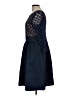 Eliza J 100% Polyester Argyle Blue Cocktail Dress Size 12 - photo 5