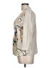 Coldwater Creek Print Ivory Blazer Size 10 - photo 5
