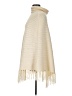 Talbots 100% Wool Ivory Poncho Size L - photo 5