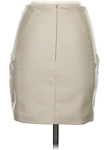 Tic : Toc Faux Leather Skirt (view 2)