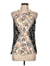 Pale Sky 100% Rayon Ivory Sleeveless Blouse Size L - photo 1