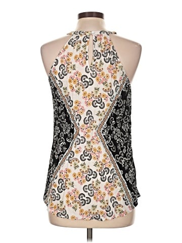 Pale Sky Sleeveless Blouse (view 2)