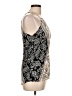 Pale Sky 100% Rayon Ivory Sleeveless Blouse Size L - photo 4