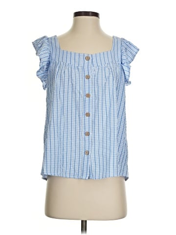 Pink Lily Short Sleeve Blouse (view 1)