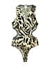 Privy 100% Polyester Gold Bodysuit Size S - photo 1