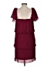 DKNY 100% Polyester Burgundy Cocktail Dress Size 6 - photo 2