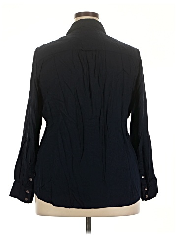 Style&Co 3/4 Sleeve Button-Down Shirt (view 2)