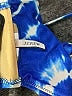 J.Crew Tie-dye Blue Swimsuit Top Size S - photo 3