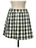 Mable Plaid Gray Casual Skirt Size M - photo 1