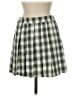 Mable Plaid Gray Casual Skirt Size M - photo 2