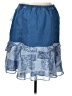 Assorted Brands Paisley Blue Denim Skirt Size 10 - photo 2