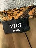 VICI 100% Polyester Paisley Brown Cocktail Dress Size S - photo 7