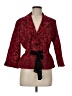 Just In Thyme Ltd. Paisley Red Blazer Size 8 - photo 1