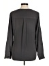 Express 100% Polyester Gray Long Sleeve Blouse Size M - photo 2