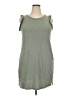Universal Thread 100% Cotton Gray Casual Dress Size XXL - photo 1