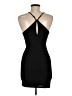 BCBGeneration Solid Black Cocktail Dress Size M - photo 2