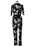 Motherhood Floral Black Jumpsuit Size Sm Maternity - photo 2