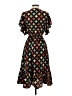 Raga 100% Polyester Paisley Black Casual Dress Size S - photo 2