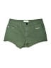 FRAME Denim Solid Green Khaki Shorts Size 26 waist - photo 1