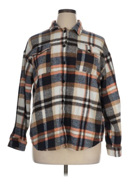 Unbranded Long Sleeve Button-Down Shirt (view 1)