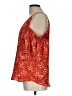 Sienna Sky 100% Polyester Red Sleeveless Blouse Size L - photo 5