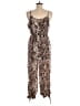 Shein Animal Print Brown Jumpsuit Size M - photo 2