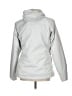The North Face 100% Polyester Solid Silver Raincoat Size M - photo 2