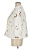 Massimo Dutti 100% Viscose Print Ivory Blazer Size 4 - photo 5