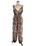 Shein Animal Print Brown Jumpsuit Size M - photo 1