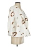 Massimo Dutti 100% Viscose Print Ivory Blazer Size 4 - photo 4