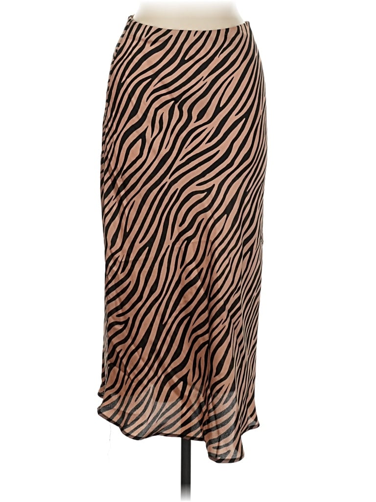 Pre-owned Re:named Casual Skirt In Brown