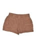 Old Navy Solid Brown Khaki Shorts Size XS - photo 1