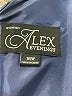 Alex Evenings 100% Polyester Floral Blue Casual Dress Size 16 - photo 7