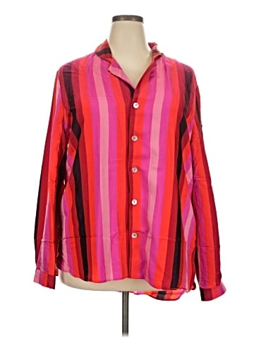 Never Fully Dressed Long Sleeve Button-Down Shirt (view 1)