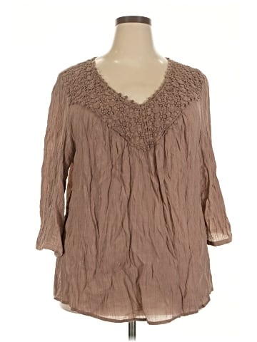 Spense 3/4 Sleeve Blouse (view 1)