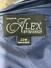 Alex Evenings 100% Polyester Floral Blue Casual Dress Size 22 - photo 7