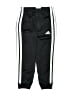 Adidas 100% Polyester Black Track Pants Size 5 - photo 1