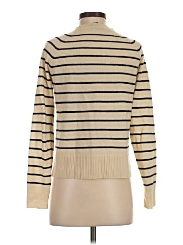 Aqua Cashmere Pullover Sweater (view 2)