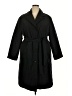 Lands' End 100% Polyester Black Trenchcoat Size 18 - photo 1