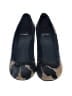 Stuart Weitzman Animal Print Black Heels Size 11 - photo 2