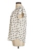 Fun2Fun 100% Polyester Ivory Short Sleeve Blouse Size M - photo 5