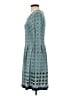 Max Studio Argyle Teal Casual Dress Size S - photo 5
