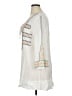 MONORENO 100% Rayon Ivory 3/4 Sleeve Blouse Size XL - photo 5