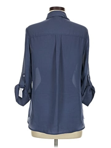 BCX 3/4 Sleeve Button-Down Shirt (view 2)