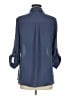 BCX Blue 3/4 Sleeve Button-Down Shirt Size M - photo 2